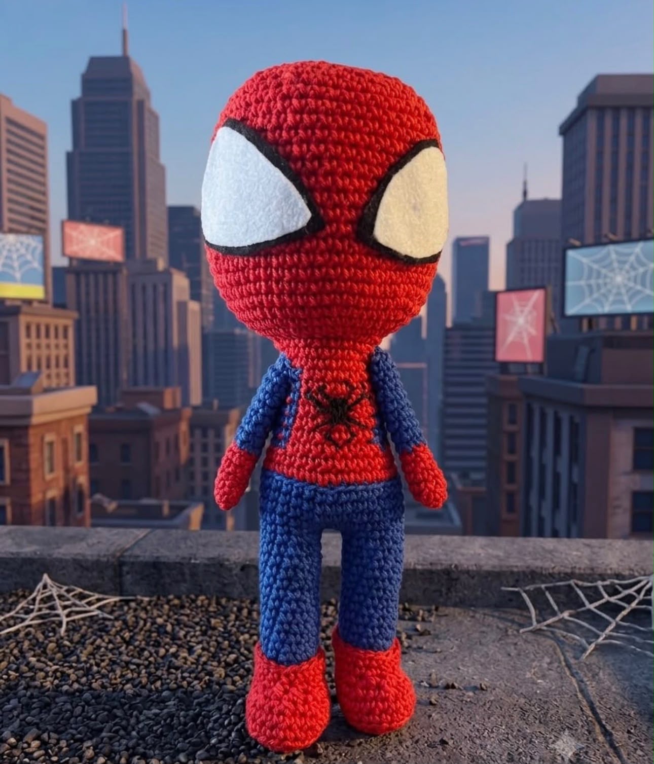 Amigurumi Homem-Aranha